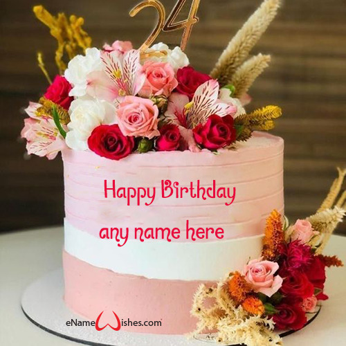 Warm Wishes for Birthday with Name Edit - Name Birthday Cakes - Write ...