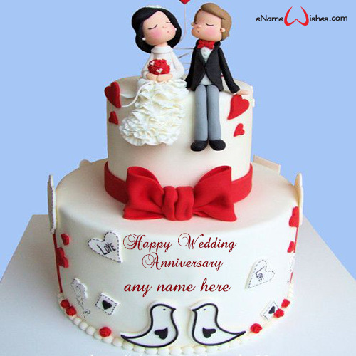 Happy Marriage Anniversary Cake