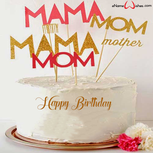 Elegant Birthday Wish Name Cake - Name Birthday Cakes - Write Name on ...