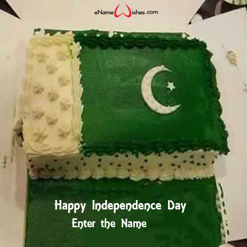 Happy Independence Day Pakistan Cake Enamewishes