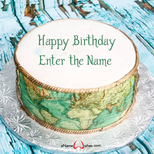 Name Editor Happy Birthday Cake With Name Edit Enamewishes