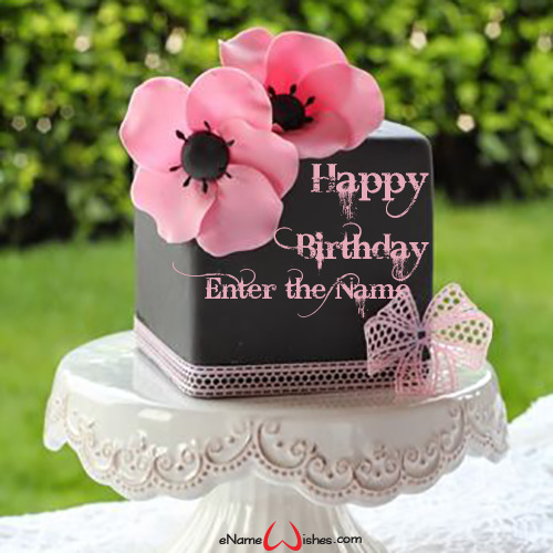 Chocolate Birthday Cake Images With Name Enamewishes