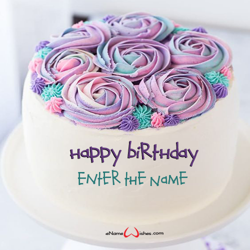 Customized Birthday Cake With Name Enamewishes