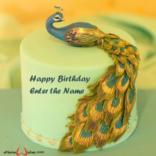 Online Generate Name On Birthday Cake Enamewishes