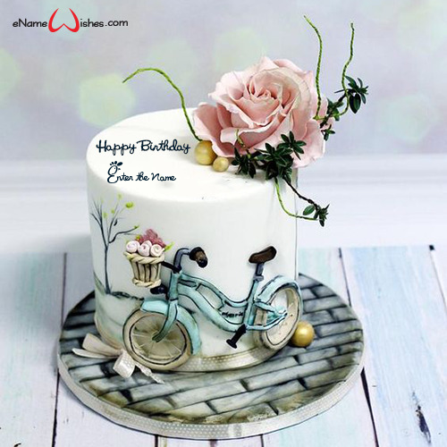 Birthday Cake With Name Edit Free Download Enamewishes