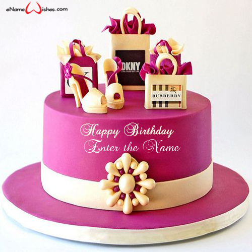 Happy Birthday Cake With Name Edit Free Download For Girl Enamewishes