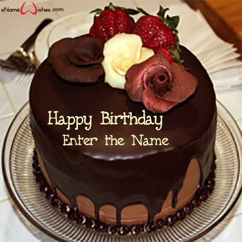 Online Birthday Wish Name Cake Enamewishes