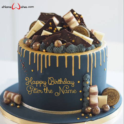 Happy Birthday Cake Images For Him Free Birthday Cake Image For Him With Name Editor - Best Wishes Birthday  Wishes With Name